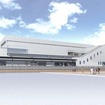 新幹線と在来線の乗り換え駅となる新函館＝渡島大野駅の駅舎のイメージ。