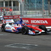 佐藤琢磨がインディカー・シリーズ開幕戦の予選で2位と好発進。写真：Indycar
