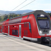 ドイツ鉄道に納入される予定の二階建列車