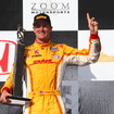 今季初優勝のライアン・ハンターレイ。写真：Indycar
