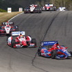 2013年インディカー・シリーズ第2戦アラバマの決勝レースシーン。写真：Indycar