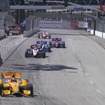 トヨタ・グランプリ・オブ・ロングビーチのプラクティス（動画キャプチャ）