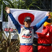 参戦4年目、ついにインディカー初優勝を達成した佐藤琢磨。写真：IndyCar