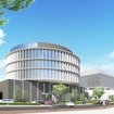 東洋ゴム・新本社のパース図