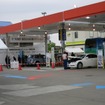 4月19日にオープンした、日本初のガソリンスタンド併設型水素ステーション