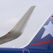 ラン航空A320のシャークレット