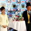 「きかんしゃトーマス ブルーマウンテンの謎」公開イベントでの高橋英樹さんと高橋真麻さん