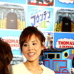 「きかんしゃトーマス ブルーマウンテンの謎」公開イベントでの高橋英樹さんと高橋真麻さん