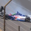 INDYが公開したクラッシュ時の動画キャプチャ