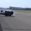 INDYが公開したクラッシュ時の動画キャプチャ