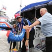 インディ500、7日目プラクティス　佐藤琢磨選手