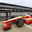 インディ500通算3勝のエリオ・カストロネベスは予選8位。写真：IndyCar