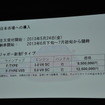 ジャガー Fタイプ 発表のようす