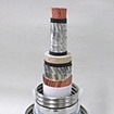 性能検証用高IC線材使用66kV超電導ケーブル(フジクラ)。