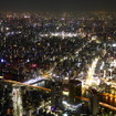 東京スカイツリー　夜景