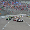 今季シリーズで2度目のオーバル戦となった第8戦テキサス。写真：IndyCar