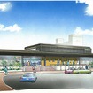 6月17日から使用を開始するリニューアル駅舎のイメージ。