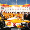 優勝はライアン・ハンターレイ。写真：IndyCar