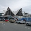 釜山港の国際旅客ターミナル。下関～釜山間のフェリーや対馬～釜山間の高速船が発着している。