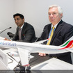スリランカ航空との契約発表