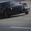 アルファロメオ4Cのサーキット走行映像