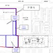 旭川ターミナルビルの平面図。旭川駅の北西側に建設される。駅西側の高架下にもターミナルビルの施設が整備される。