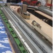 鉄道模型運転体験のイメージ。ロマンスカーや通勤電車、新幹線などを運転できる。