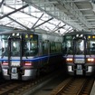 北陸本線で運用されているJR西日本の521系