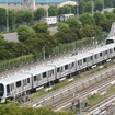 2014年度初頭からの営業運転開始を予定している、ゆりかもめの新型車両7300系。