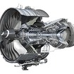 ロールスロイスのトレントXWBエンジン
