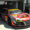 ZENT Audi R8 LMS ultra（第2戦富士の搬入日）。