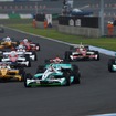 第4戦もてぎのスタートシーン。このレースでは中嶋一貴（中央先頭）が優勝、トムスの僚友ロッテラー（右端）が2位。写真：JRP