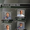 ベルギーGP予選（動画キャプチャ）