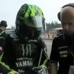 MotoGP第11戦の予選（動画キャプチャ）