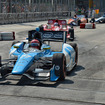 乱戦のなか、パジェノーが2勝目を獲得した。写真：IndyCar
