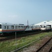 車両基地がある終点の荒砥駅。ミニSLの運転などが行われる。