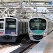 高架化された西武池袋線の石神井公園駅。高架下の商業施設が10月2日に一部オープンする。