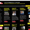 英国プレミア・ラリーカー・ショーのホームページ（スクリーン・キャプチャ）