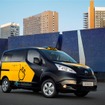 日産e-NV200のスペイン・バルセロナ市タクシー仕様車