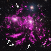 米サイエンス誌、「銀河団の伸びる高温ガスの巨大な『腕』」発見の論文が掲載