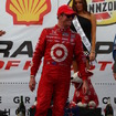 ディクソンはチャンピオン争いで首位に8点差と接近。写真：IndyCar
