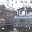 ED316形（左）とデキ1形（右）。デキ1形によるイベント開催記念列車も運転される予定。