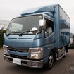 三菱ふそうトラック・バスが、喜連川研究所で試乗会を開催