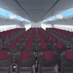 JAL国内線の機内インテリアを刷新