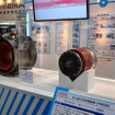 「鉄道技術展」の東京メトロブースに展示されているPMSM（永久磁石同期電動機）