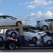 構造改革特区で実際に走行したフルトレーラ連結車