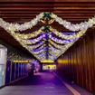 「中之島ウエスト『冬ものがたり2013』」協働事業として中之島駅コンコースで行われる装飾「フェスティバル・ステーション」（イメージ）