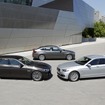 BMW 5シリーズ セダン（F10型、右）、ツーリング（F11型）、グランツーリスモ（F07型）