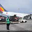 フィリピン航空のA330を使用して4度目の援助飛行を行うエアバス企業基金