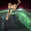 国際宇宙ステーションから撮影したオーロラ映像…JAXA・コニカミノルタ『宇宙から見たオーロラ展2014』開催